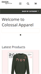Mobile Screenshot of colossalapparel.com